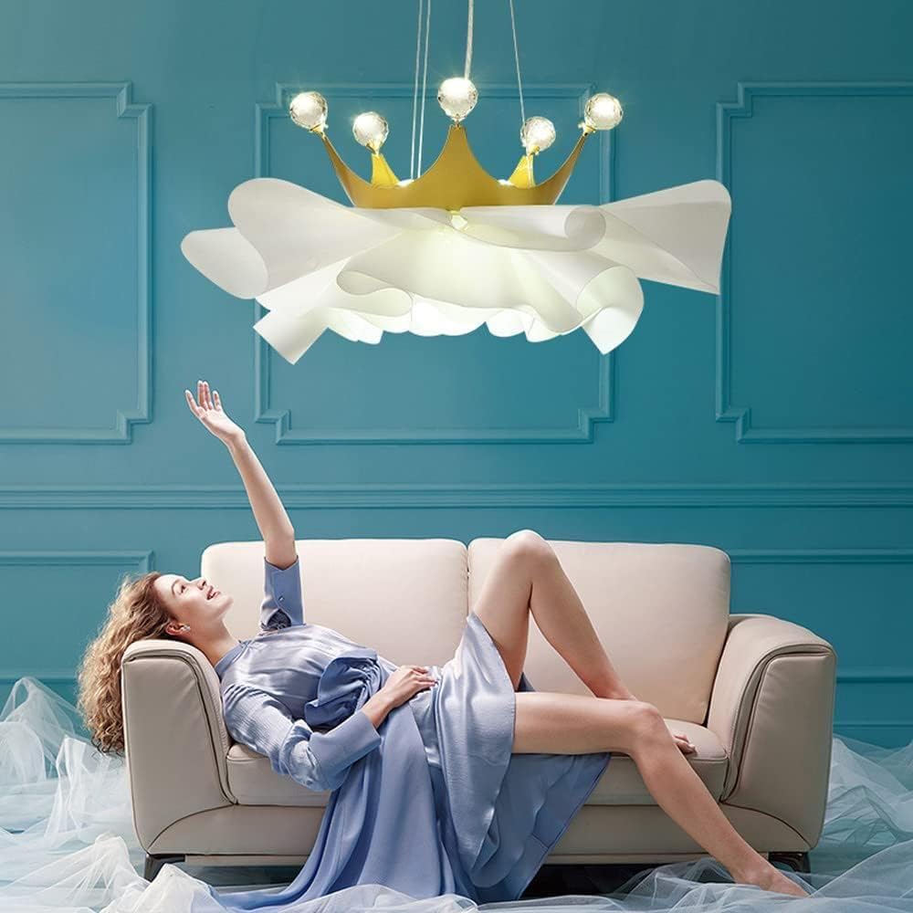 Pretty Princess Crown Chandelier
